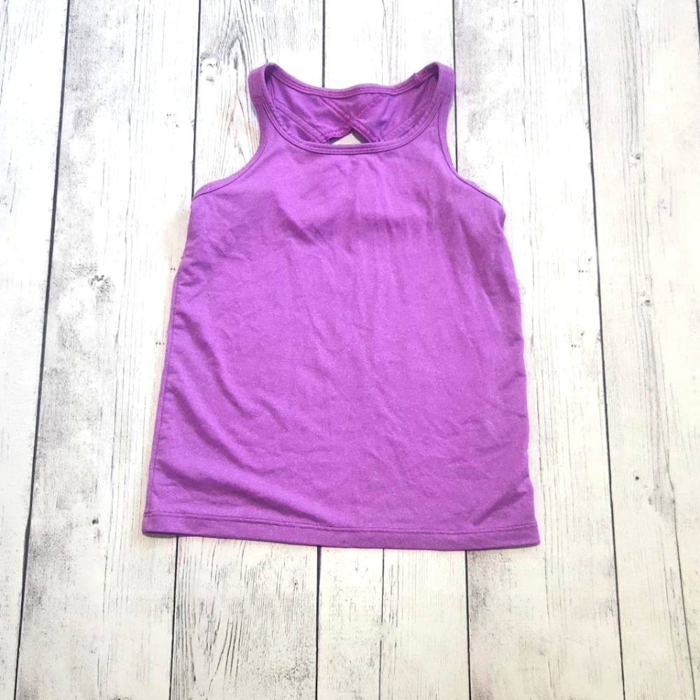 Jumping Beans Girls Size 5 Active Purple Tank Top